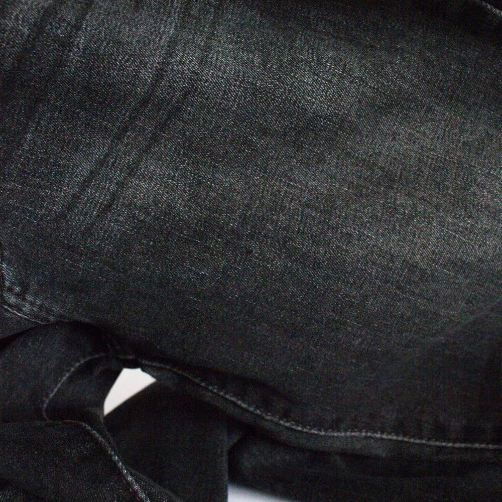 Levis 28x30 721 High Rise Skinny Black/Gray Jeans Dark Wash Soft Jeans - Picture 7 of 11